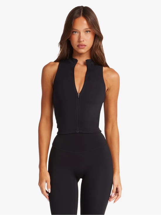 Csb Tops - CSB Serenity Active Zip Tank